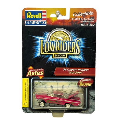 Revell Lowriders 1959 Chevrolet Impala Hot Pink 1:64 Diecast