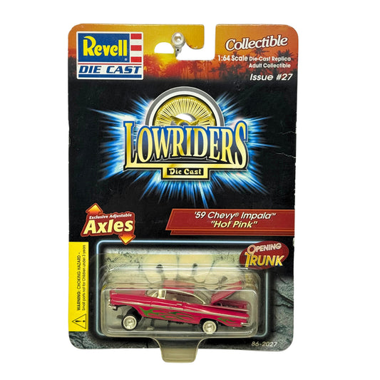 Revell Lowriders 1959 Chevrolet Impala Hot Pink 1:64 Diecast