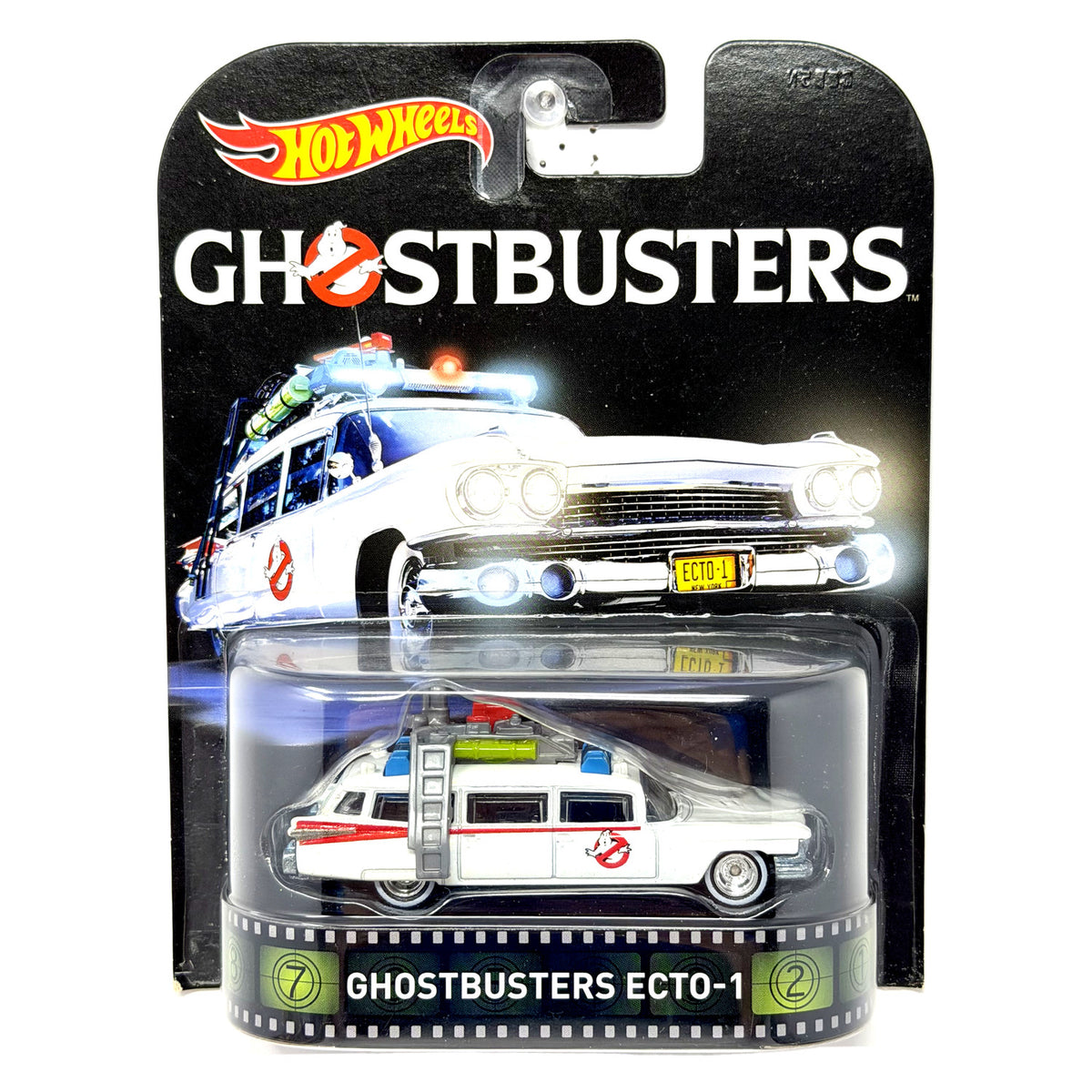 Hot Wheels Retro Entertainment Ghostbusters Ecto-1 1:64 Diecast White V3