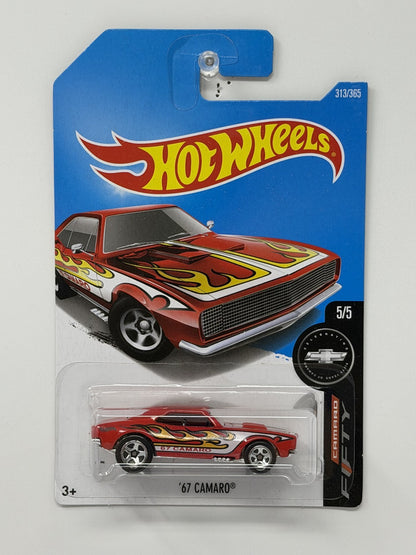 Hot Wheels Camaro Fifty 1967 Chevrolet Camaro 1:64 Diecast Red