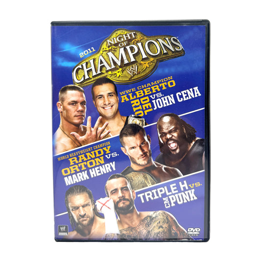 WWE Night of Champions 2011 (DVD) WWE Wrestling