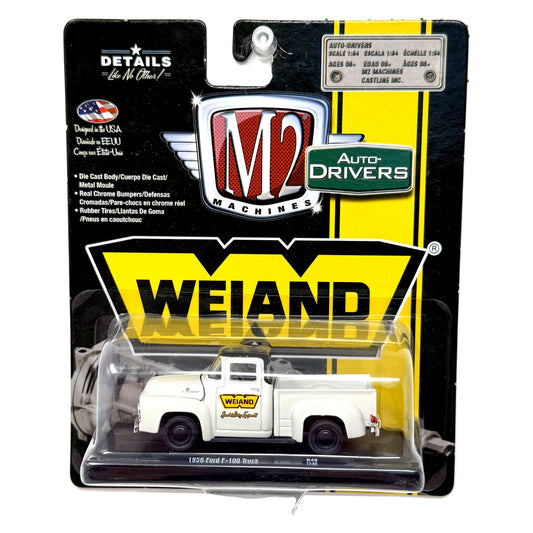 M2 Machines Auto-Drivers Weiand 1956 Ford F-100 Truck 1:64 Diecast