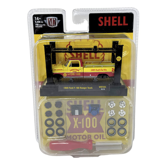 M2 Machines Model Kit Shell 1969 Ford F-100 Ranger Truck 1:64 Diecast