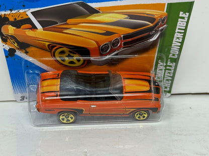 Hot Wheels Treasure Hunt 1970 Chevy Chevelle Convertible 1:64 Diecast Short Card