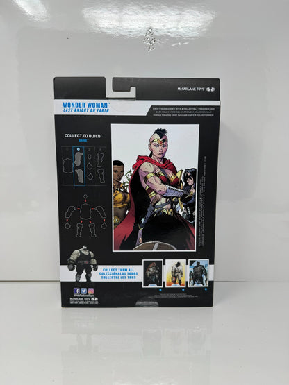 McFarlane DC Multiverse Last Knight Wonder Woman Figure w/ Bane BAF