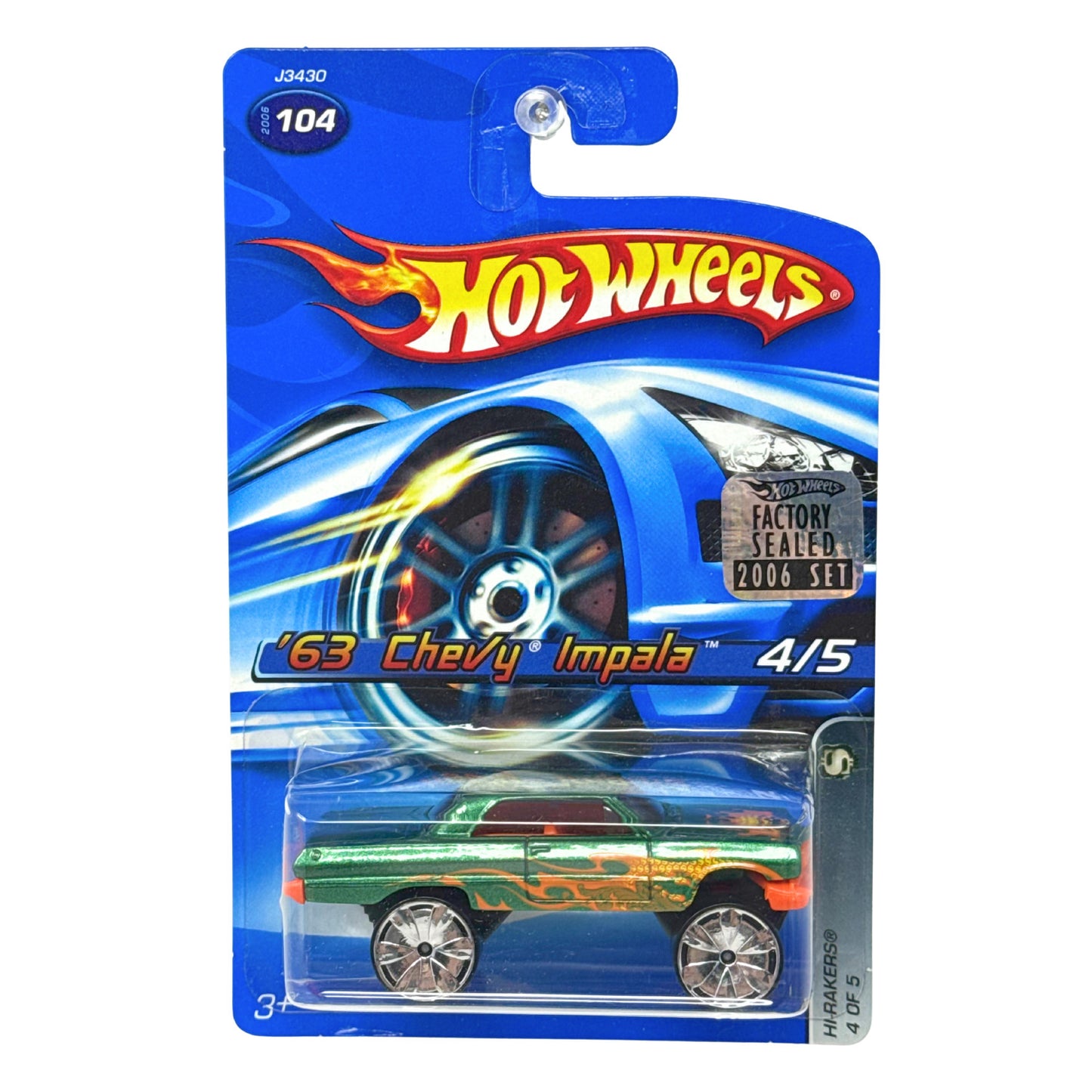 Hot Wheels Hi-Rakers 1963 Chevy Impala 1:64 Diecast Factory Sealed