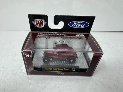 M2 Machines Ford 1932 Ford Three Window Coupe 1:64 Diecast