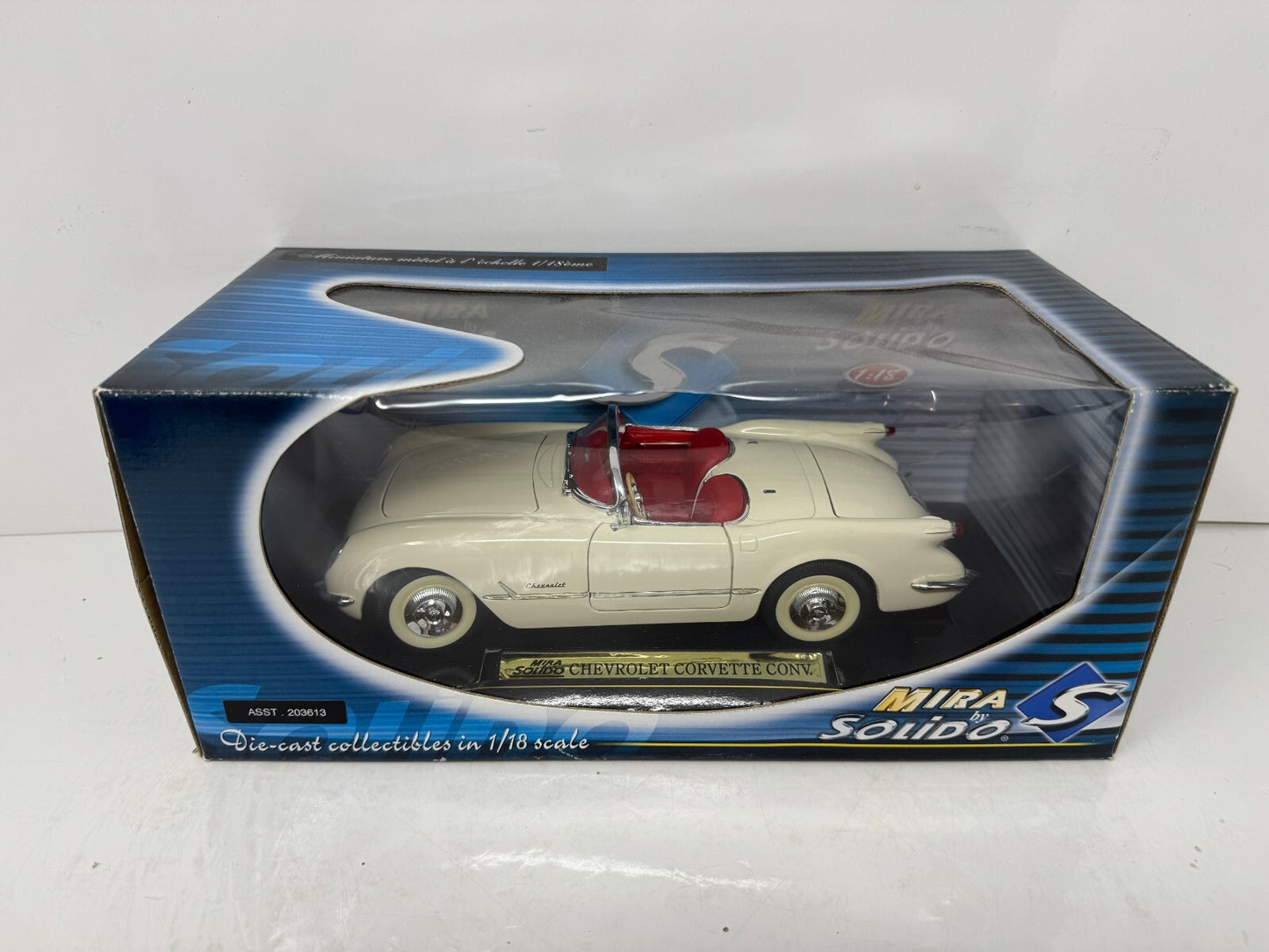 Solido Mira Chevrolet Corvette Convertible 1:18 Diecast