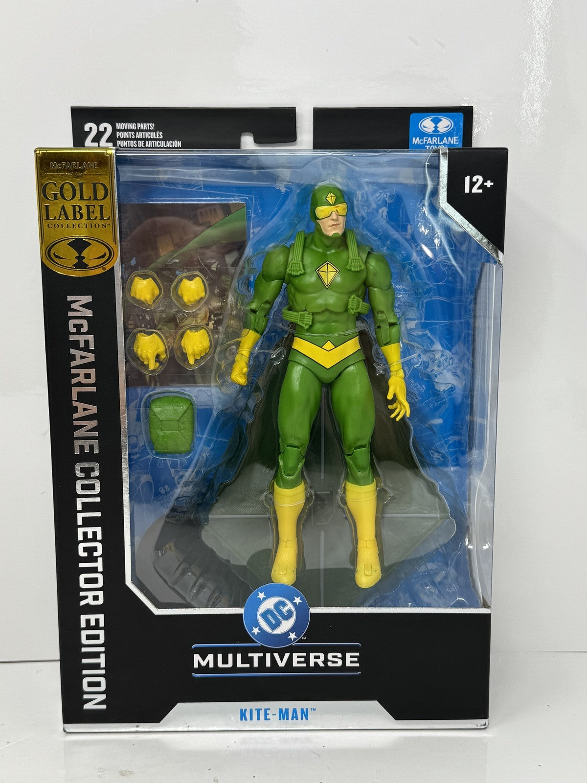 McFarlane DC Multiverse Kite-Man Gold Label Collector Edition Figure
