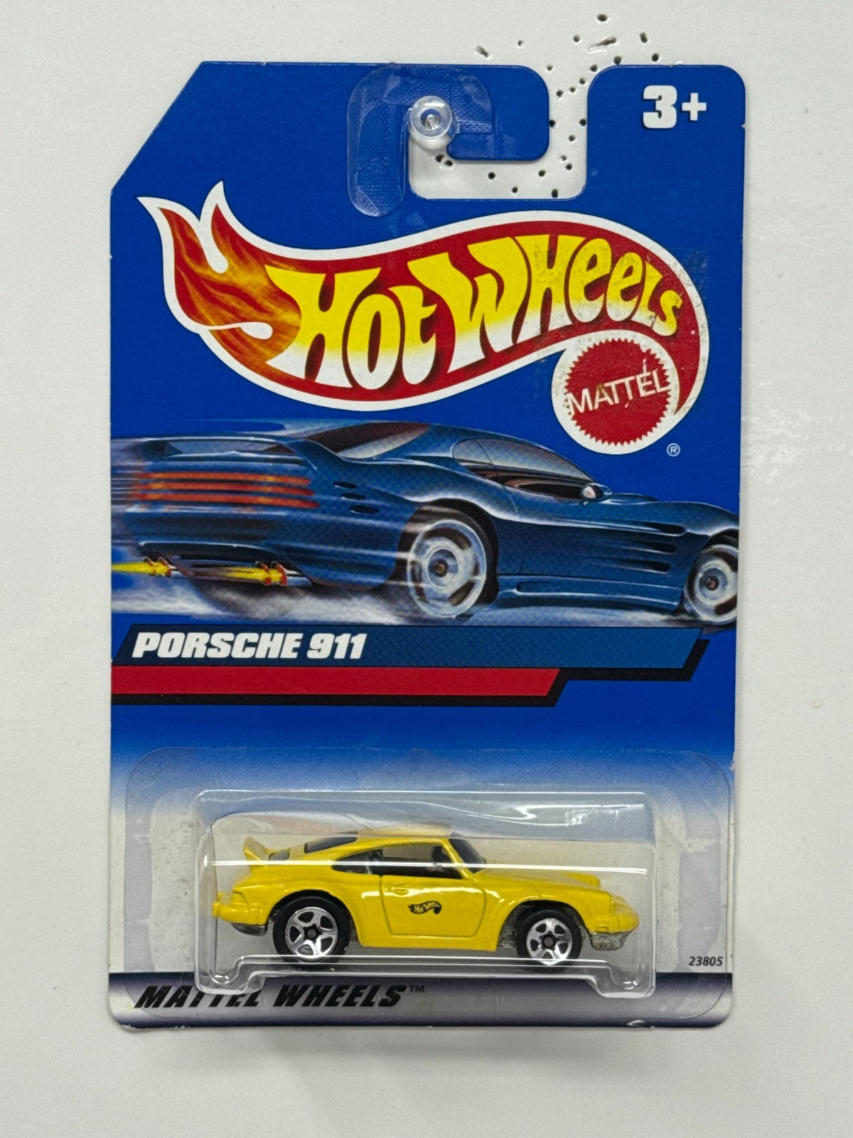 Hot Wheels Porsche 911 1:64 Diecast Yellow