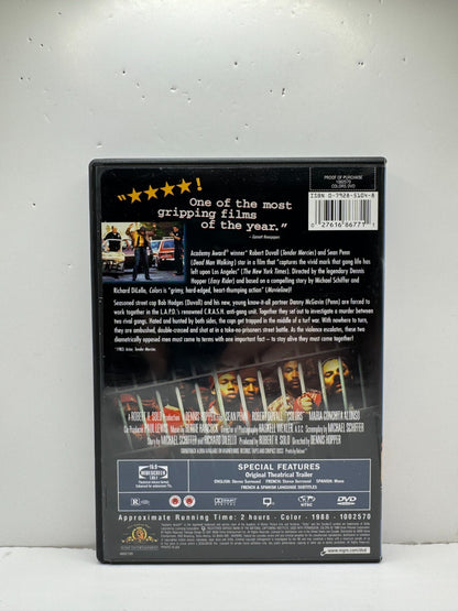 Colors (DVD) Sean Penn Robert Duvall Crime
