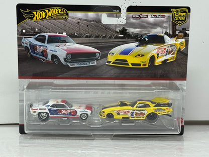 Hot Wheels Premium Car Culture 1972 Plymouth Cuda Rob’n Pinks 2-Pack 164 Diecast