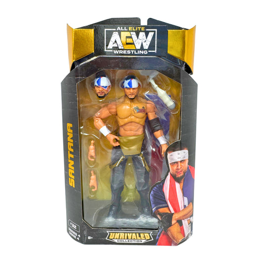 Jazwares AEW Unrivaled Series 4 Santana Action Figure