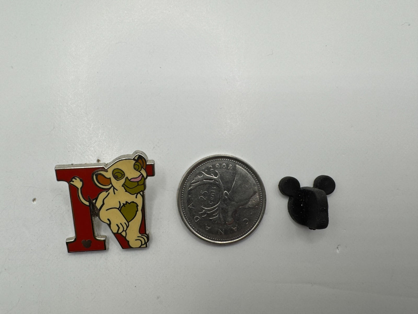 DLR Disney "N" for Nala Alphabet Hidden Mickey Trading Pin DC1S16