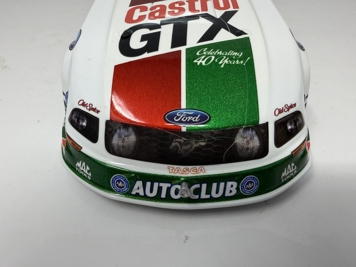 Action NHRA John Force Castrol Retro Ford Mustang Funny Car Liquid 1:24 Diecast