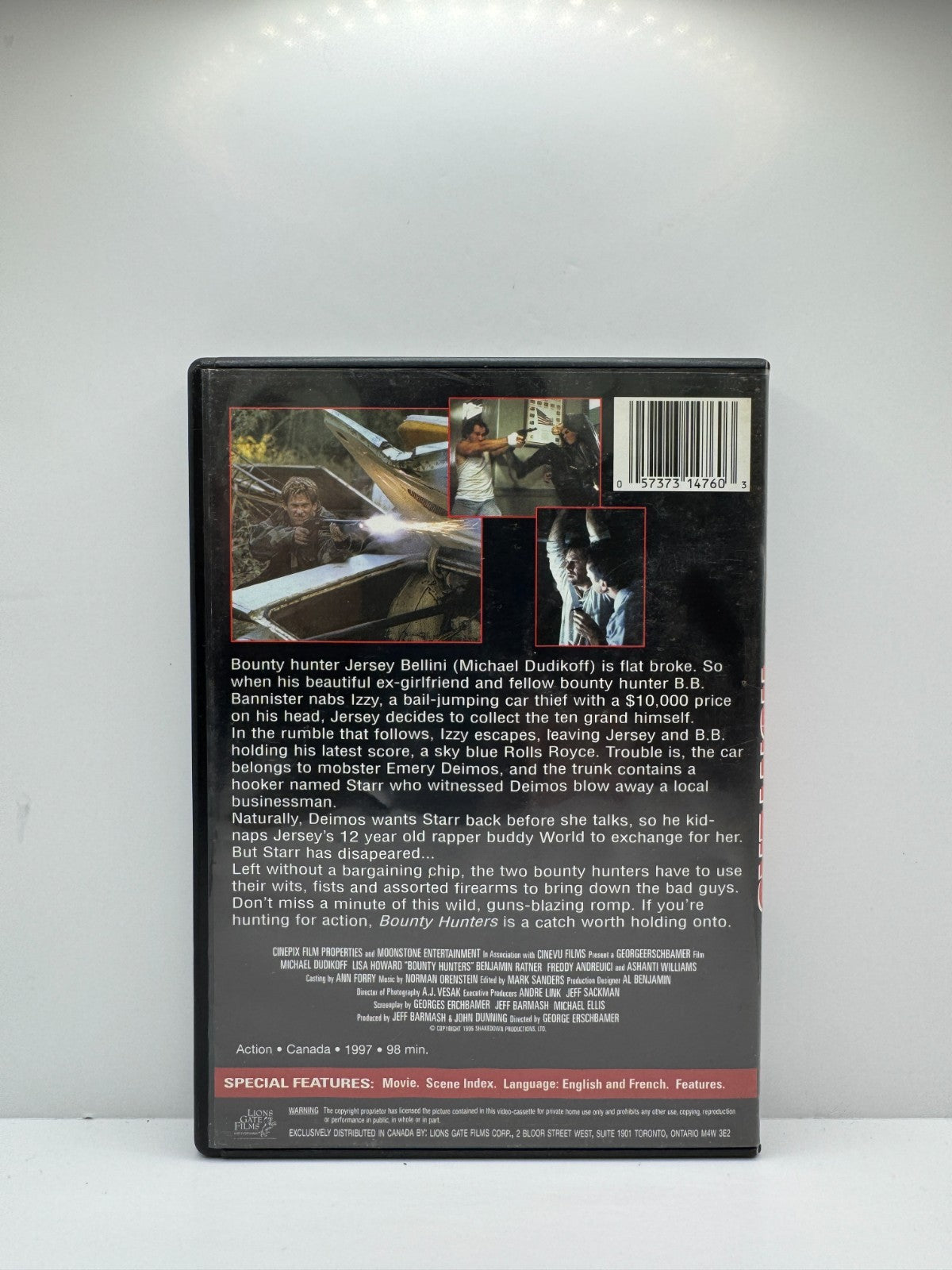 Bounty Hunters (DVD) Action