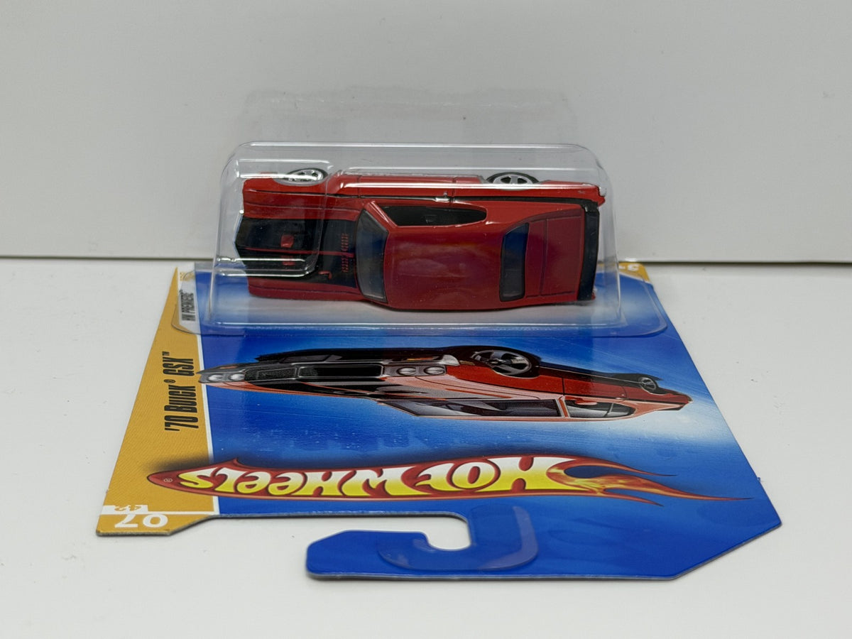 Hot Wheels HW Premiere 1970 Buick GSX 1:64 Diecast Red