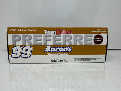 Team Caliber Preferred Nascar #99 Michael Waltrip Aaron's Copper 2006 1:24 Diecast