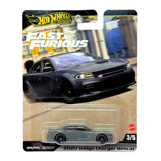 Hot Wheels Premium Fast & Furious 2020 Dodge Charger Hellcat 1:64 Diecast