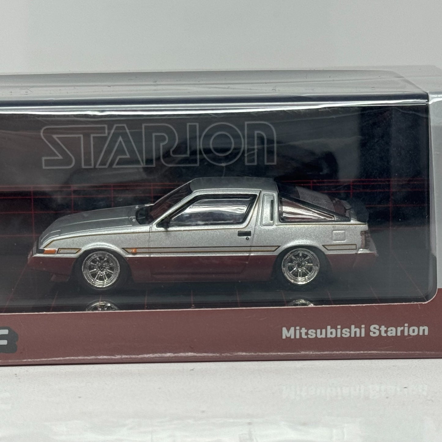 Tarmac Works Mitsubishi Starion Silver 1:64 Diecast