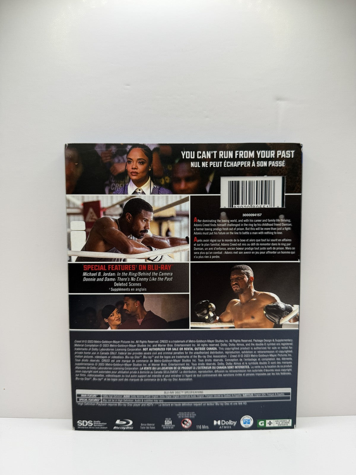 Creed III (Blu-ray) Michael B. Jordan Sports