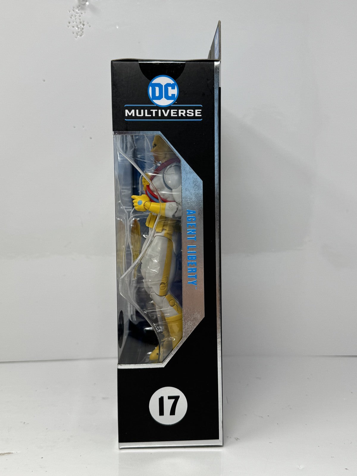 McFarlane DC Multiverse Agent Liberty Platinum Edition Action Figure