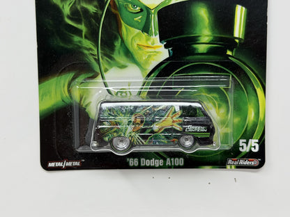 Hot Wheels DC Green Lantern 1966 Dodge A100 1:64 Diecast Real Riders