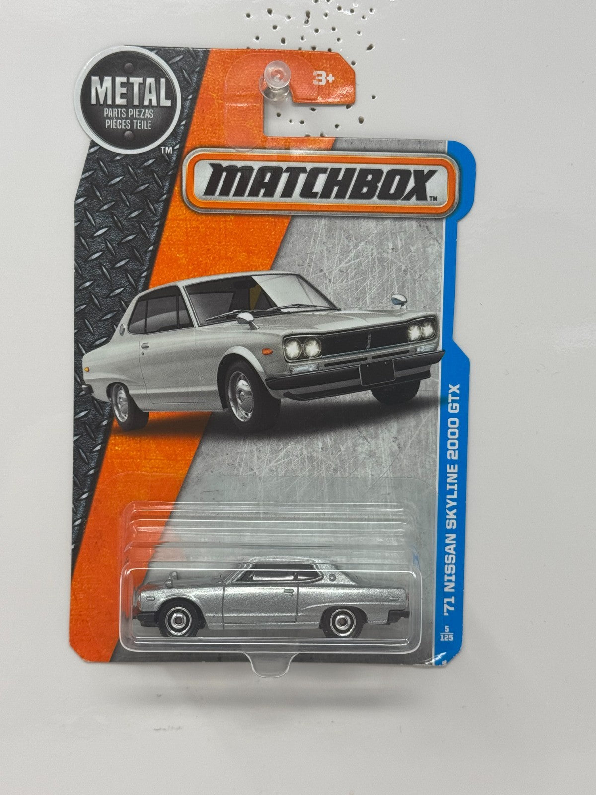 Matchbox 1971 Nissan Skyline 2000 GTX 1:64 Diecast