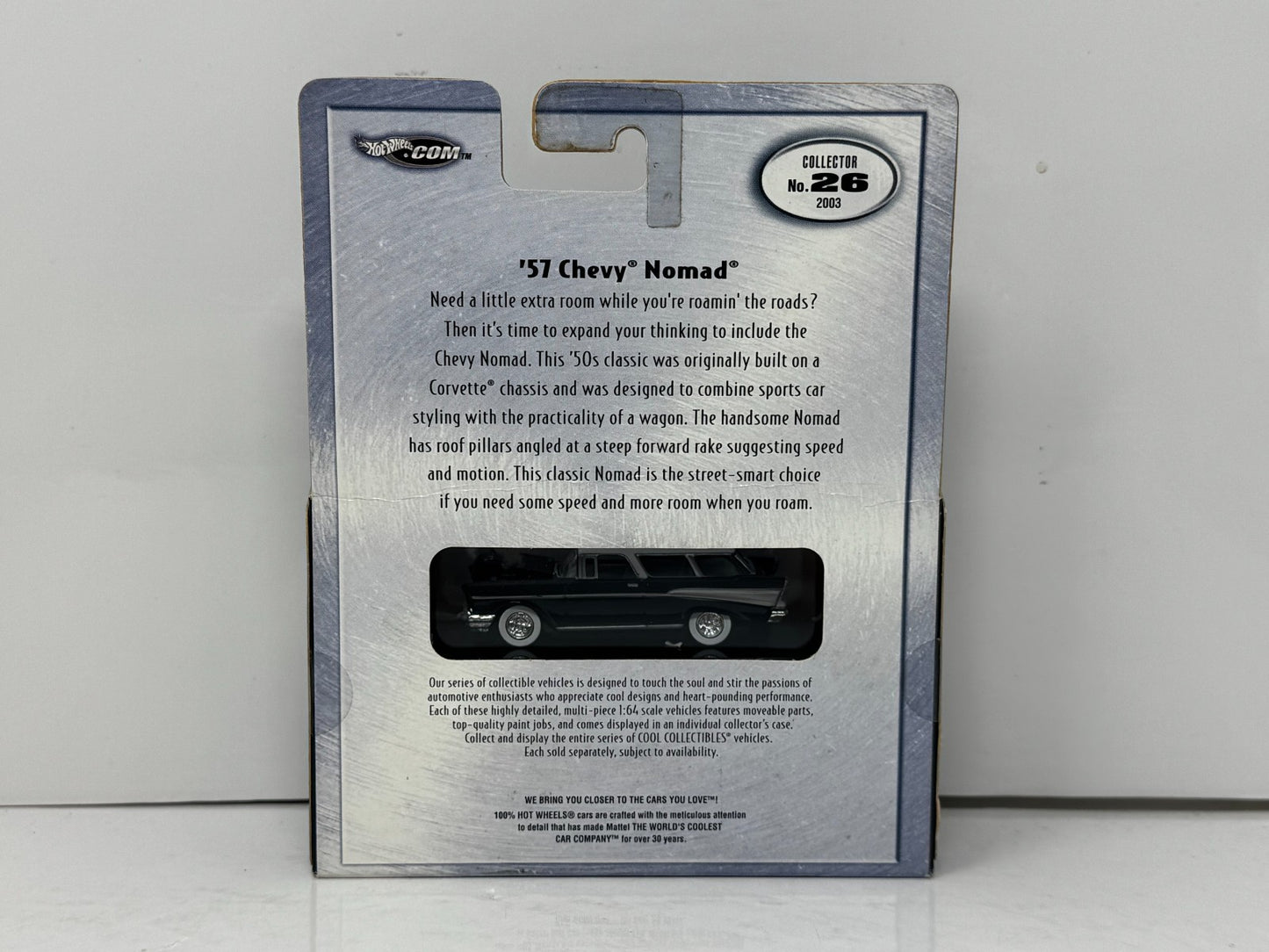 Hot Wheels 100% Series 1957 Chevy Nomad 1:64 Diecast