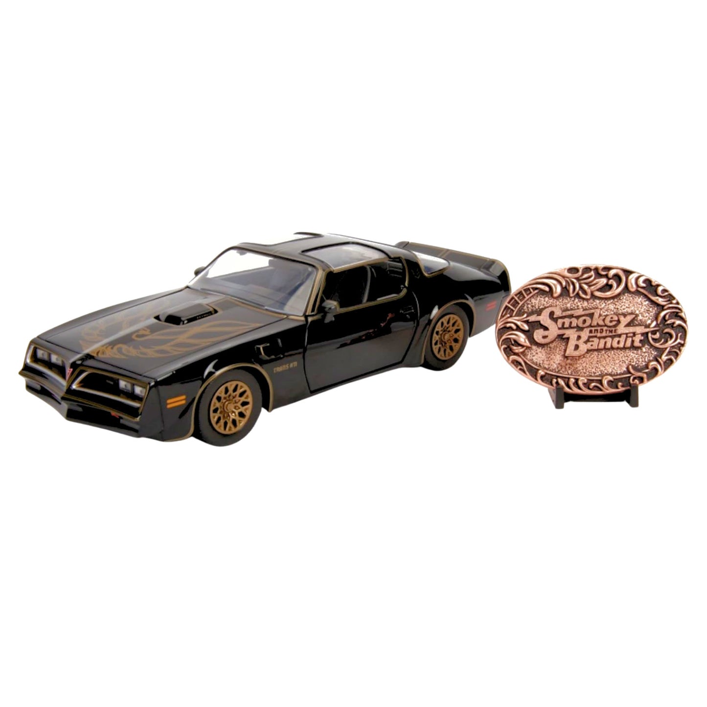 Jada Smokey and the Bandit 1977 Pontiac Firebird Trans Am w/ Buckle 1:24 Diecast