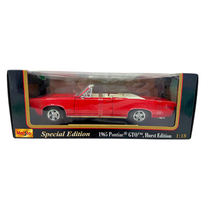 Maisto 1965 Pontiac GTO Hurst Edition Convertible Special Edition 1:18 Diecast