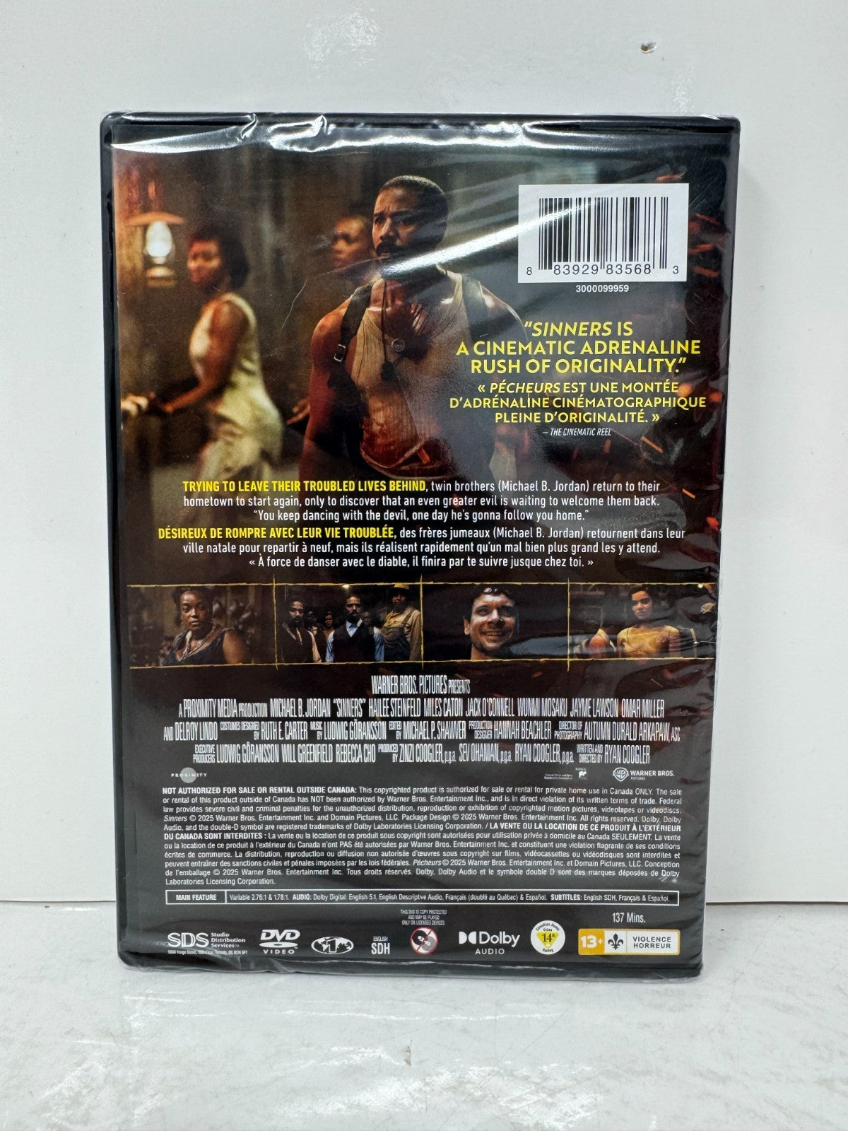 Sinners (DVD) Horror Brand New and Sealed!!!