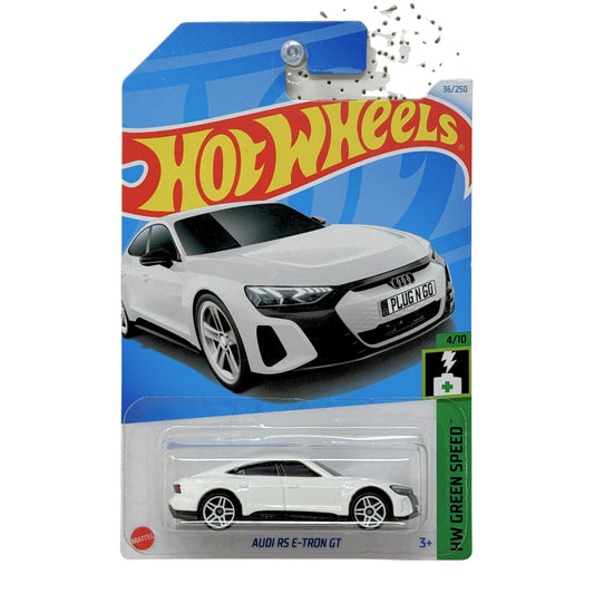 Hot Wheels HW Green Speed Audi RS e-tron GT 1:64 Diecast White