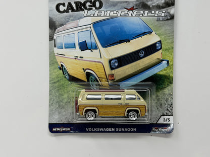 Hot Wheels Cargo Carriers Volkswagen Sunagon 1:64 Diecast Real Riders
