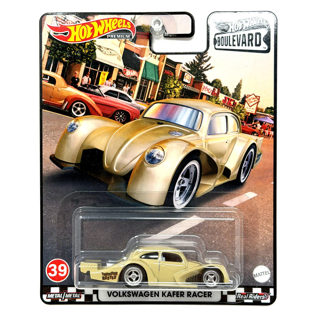 Hot Wheels Premium Boulevard #39 Volkswagen Kafer Racer 1:64 Diecast