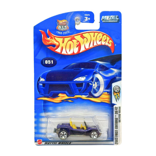 Hot Wheels 2003 First Editions Meyers Manx 1:64 Diecast