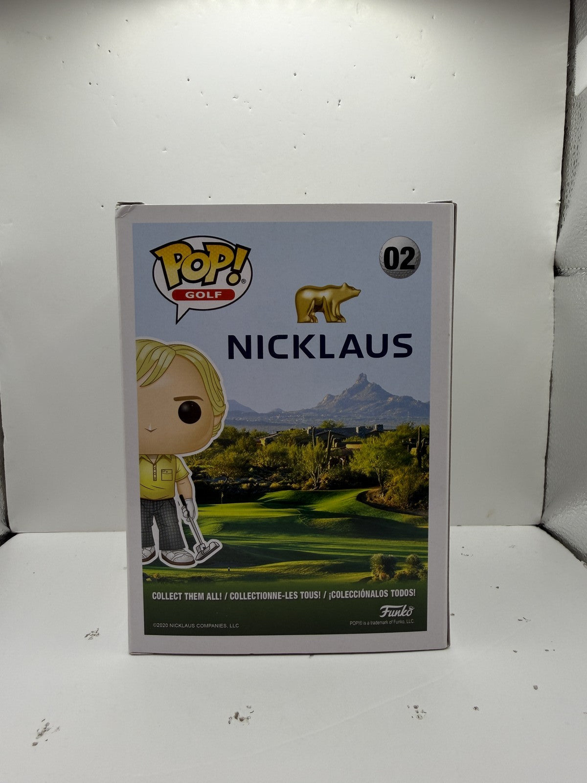 Funko Pop! Golf #02 Jack Nicklaus Vinyl Figure