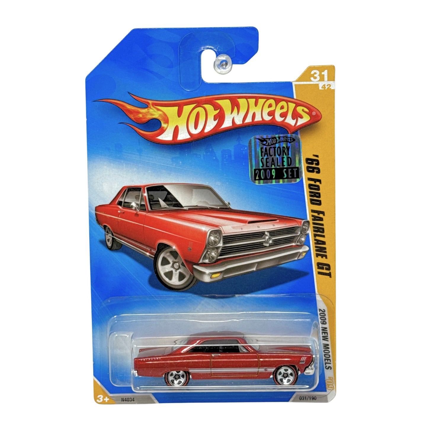 Hot Wheels New Models 1966 Ford Fairlane GT 1:64 Diecast Factory Sealed Redline