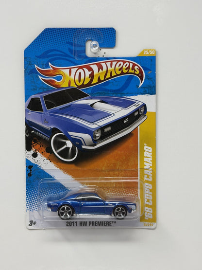 Hot Wheels 2011 HW Premiere 1968 COPO Camaro 1:64 Diecast Blue