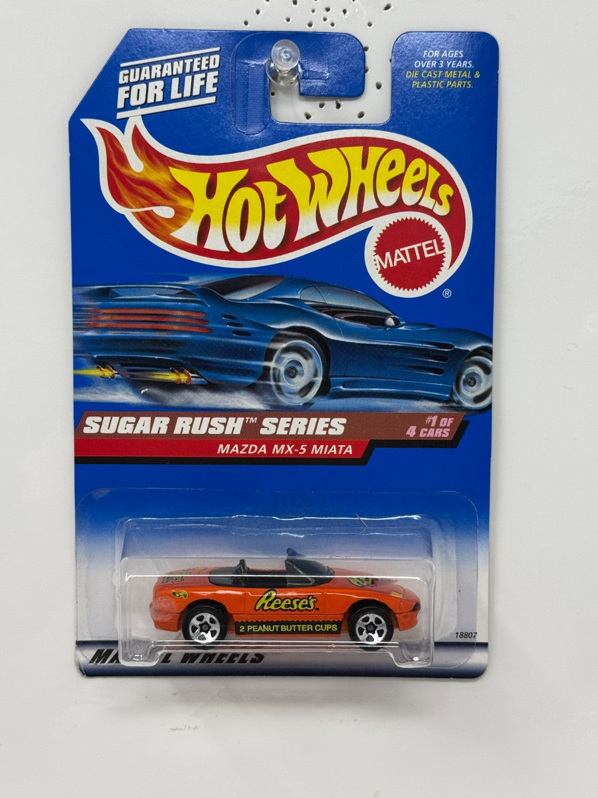 Hot Wheels Sugar Rush Series Mazda MX-5 Miata Reese's 1:64 Diecast
