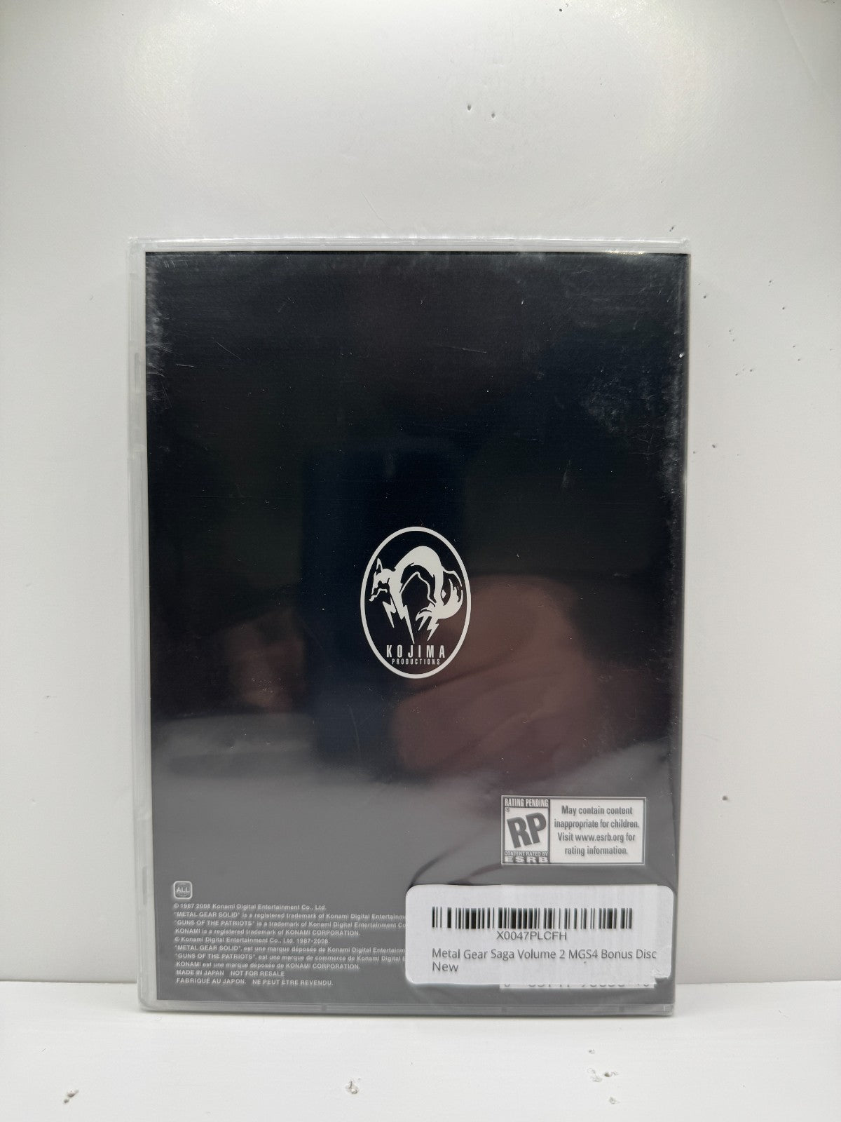 Metal Gear Solid 4 Guns of The Patriots Saga Volume Vol. 2 (DVD) Konami