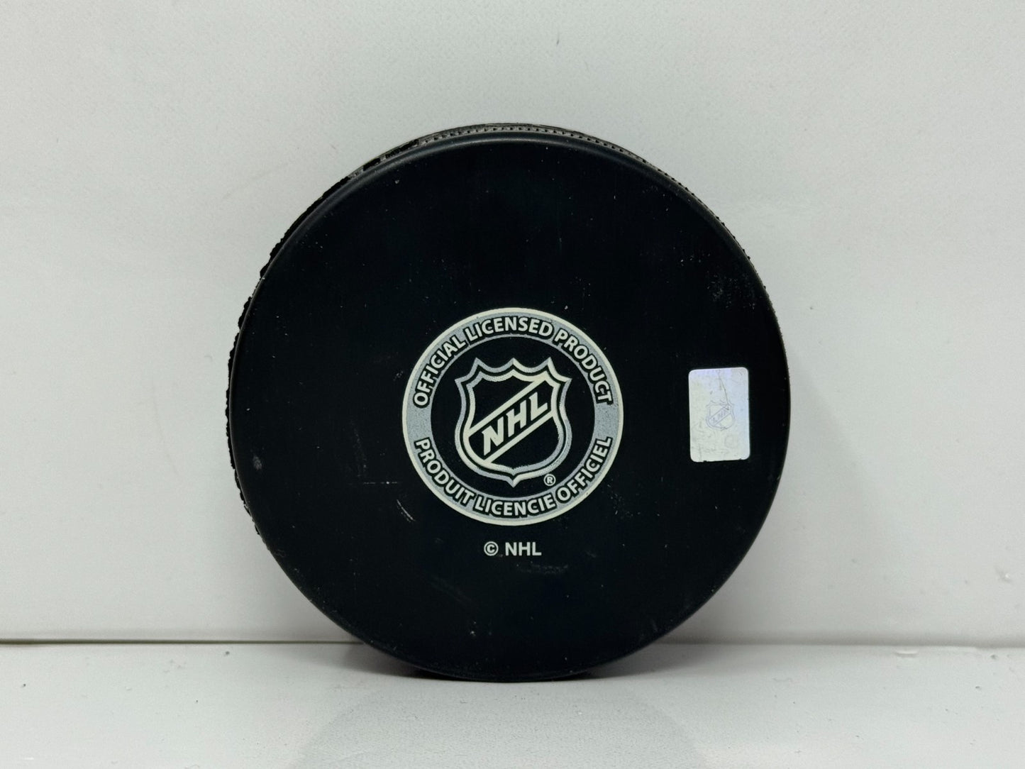 Drew MacIntyre Toronto Maple Leafs Signed NHL Autograph Puck Silver Auto
