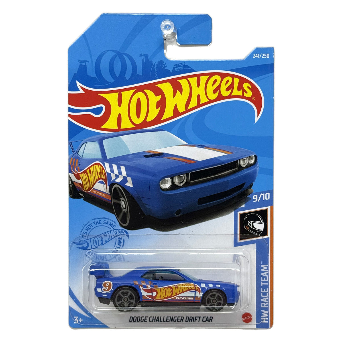 Hot Wheels Race Team Dodge Challenger Drift Car 1:64 Diecast Blue