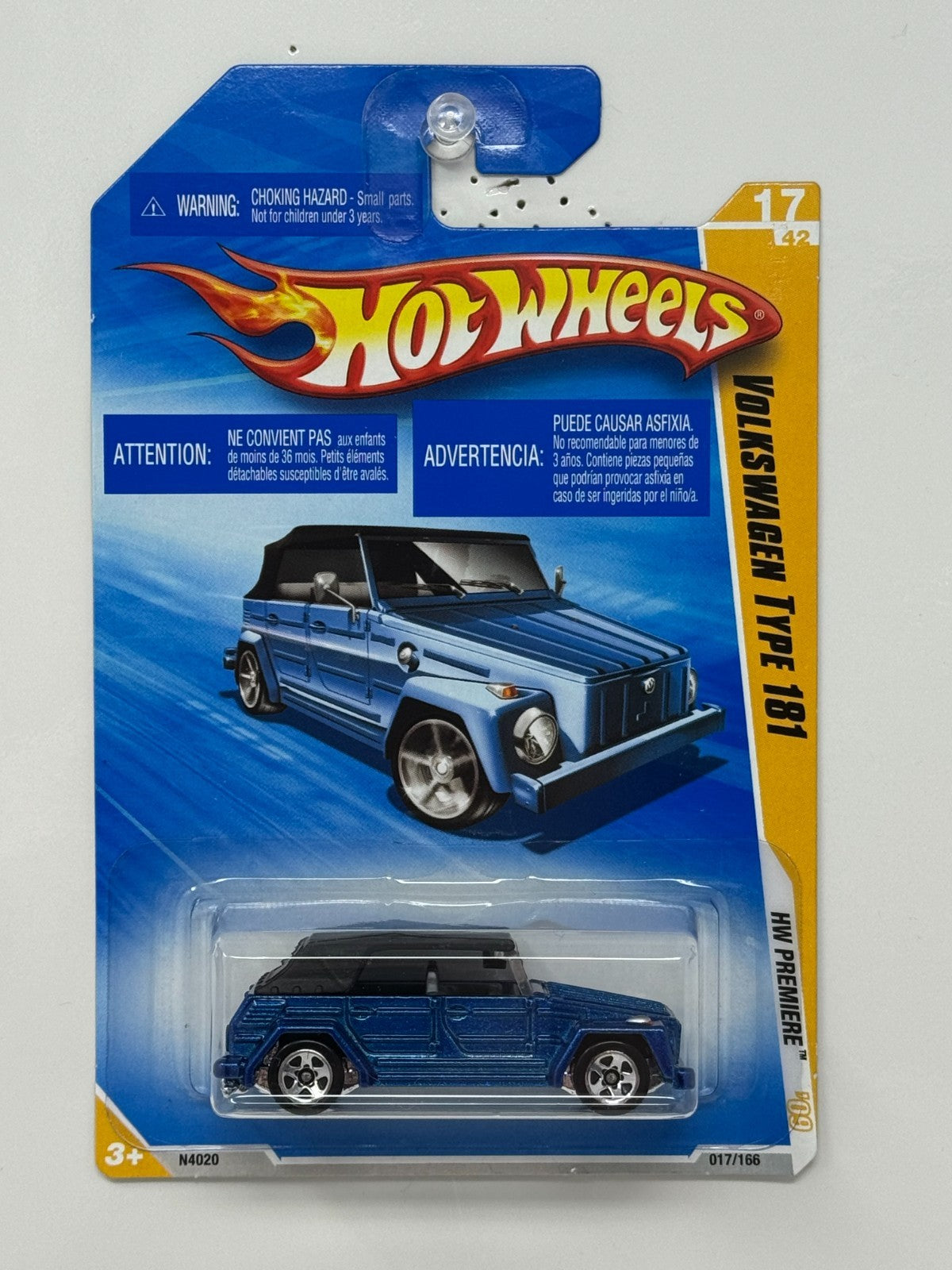 Hot Wheels HW Premiere Volkswagen Type 181 1:64 Diecast 5SP Wheels