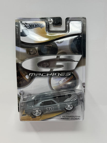 Hot Wheels G Machines 1970 Plymouth Hemi Cuda 1:50 Diecast