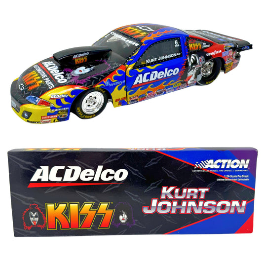 Action NHRA Kurt Johnson ACDelco Kiss 2003 Cavalier Pro Stock 1:24 Diecast