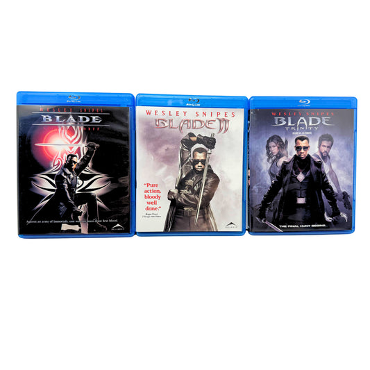 Blade Trilogy (Blu-ray) Wesley Snipes Action Good Condition!!!