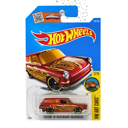 Hot Wheels HW Art Cars Custom 1969 Volkswagen Squareback 1:64 Diecast