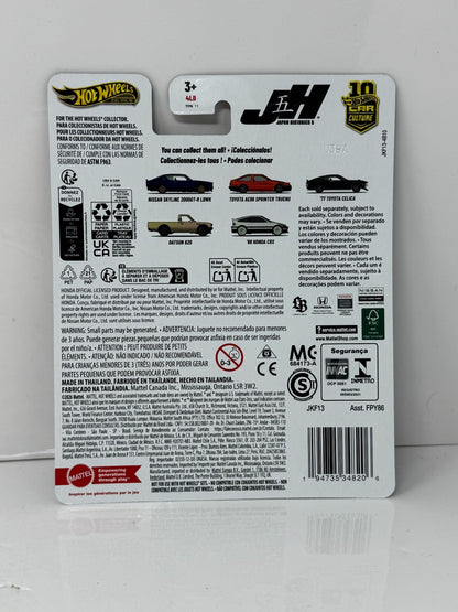 Hot Wheels Premium Japan Historics 5 1988 Honda CRX 1:64 Diecast