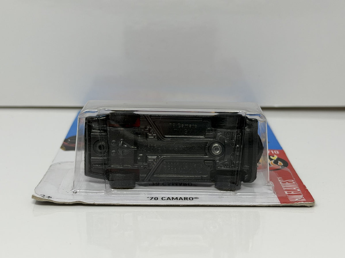 Hot Wheels HW Flames 1970 Chevrolet Camaro 1:64 Diecast Black